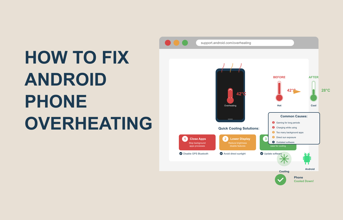 How to Fix Android Phone Overheating