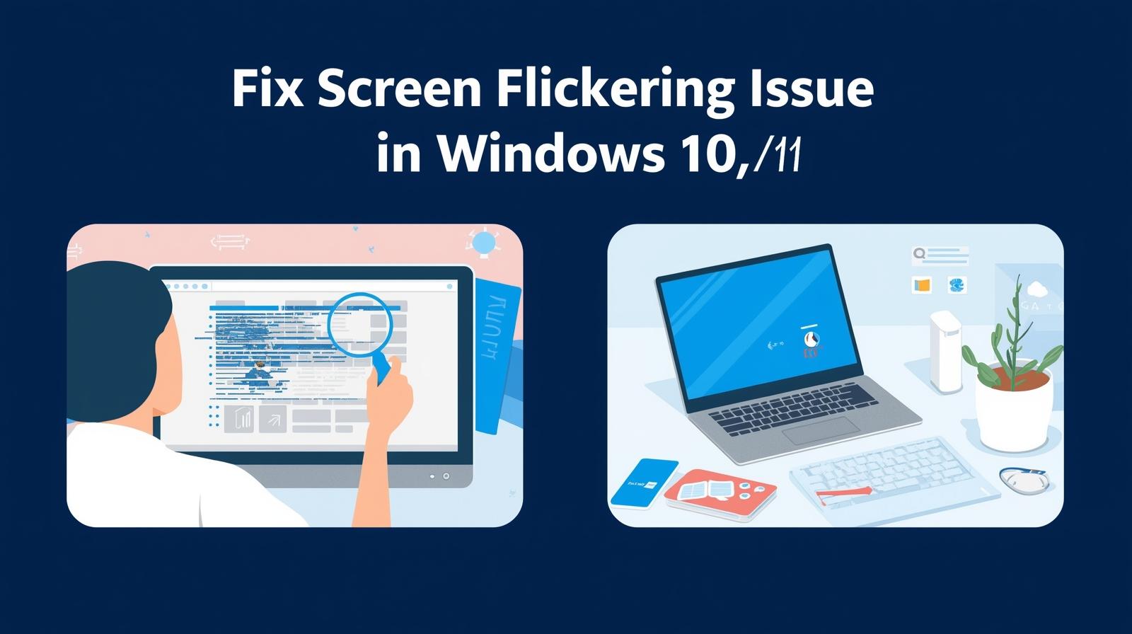 Fix Screen Flickering Issue in Windows 10/11
