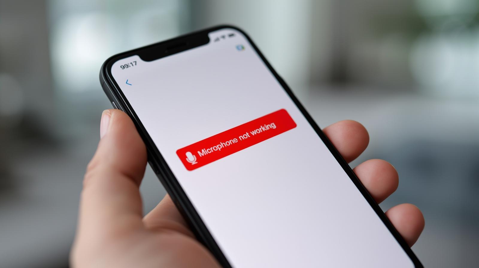 Microphone Not Working